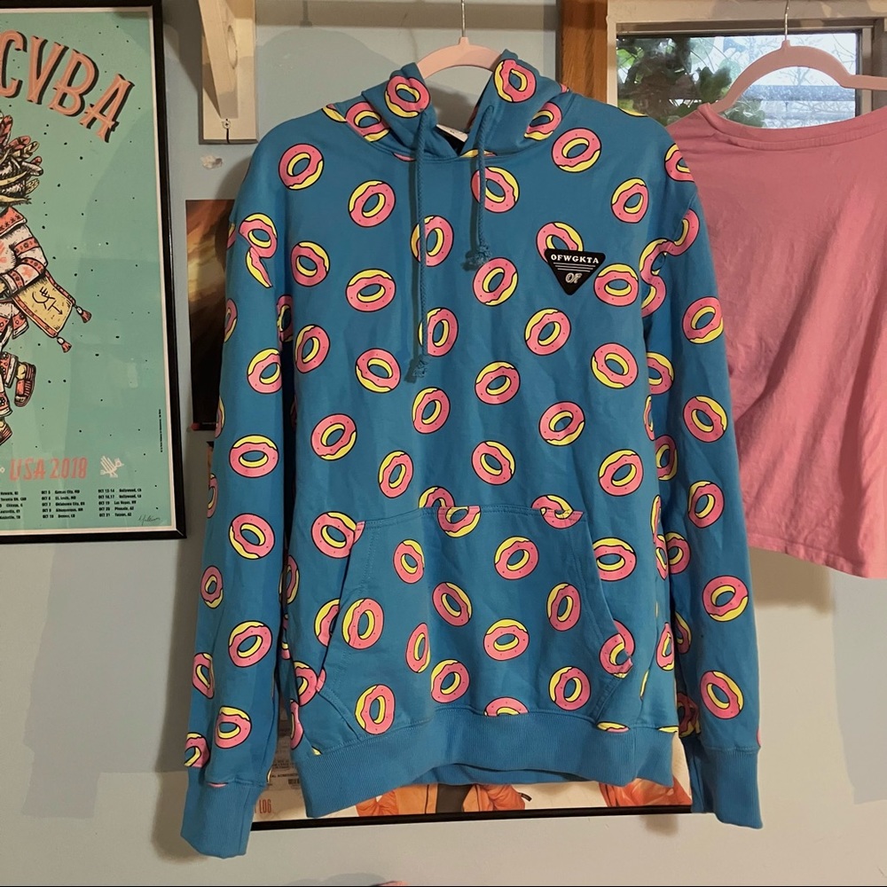 Odd Future all over donut hoodie